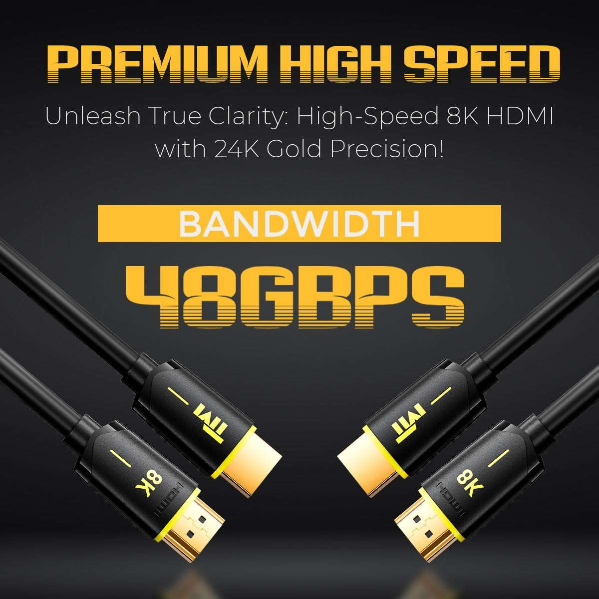 Twisted Minds 8K HDMI Cable 2M - TM-8KHDMI-2M Twisted Minds 8K HDMI Cable 2M - TM-8KHDMI-2M